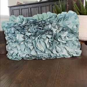 Light Aqua Throw Pillow